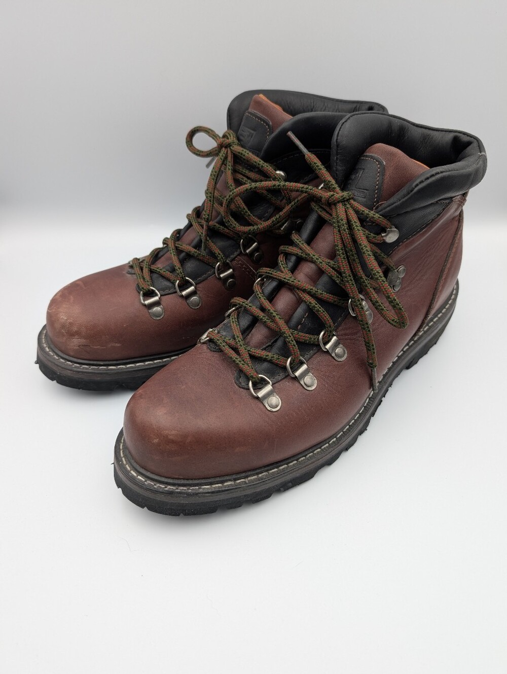 Handcrafted Prospector Hiking Boots By Canada West Boot Co. 10.5 US Oxblood - Picture 1 of 8